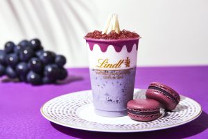 リンツ史上初、希少な高級黒ぶどう「ナガノパープル」を使用した 『ナガノパープル ショコラドリンク』が7月15日より期間限定で発売！