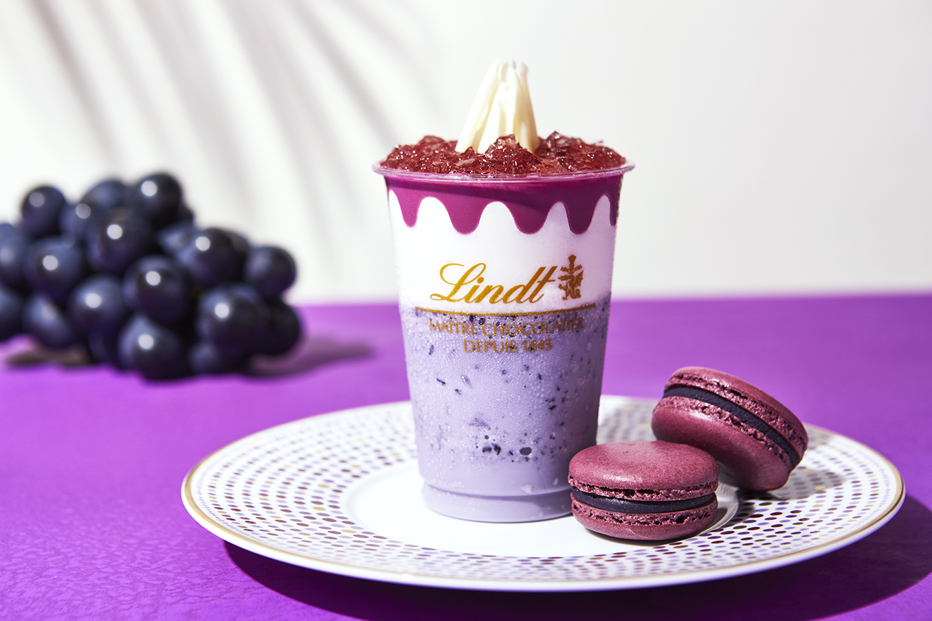 リンツ史上初、希少な高級黒ぶどう「ナガノパープル」を使用した