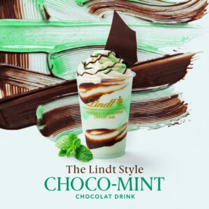 チョコミントの新提案こだわり抜いたチョコレートが主役のリンツスタイル『チョコミントショコラドリンク』が誕生！ ～ミントの清涼感の奥に、カカオ分52％という答え。冷たいのに深いコクと、飲み進めるごとに変化する味わい～