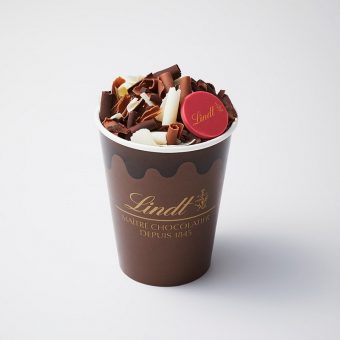 リンツ メルティ ホットショコラドリンク メニュー