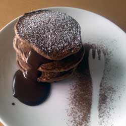 チョコレート パンケーキ リンツのチョコレートレシピ